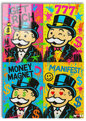 Servet Mıknatısı: Pop Art Seri