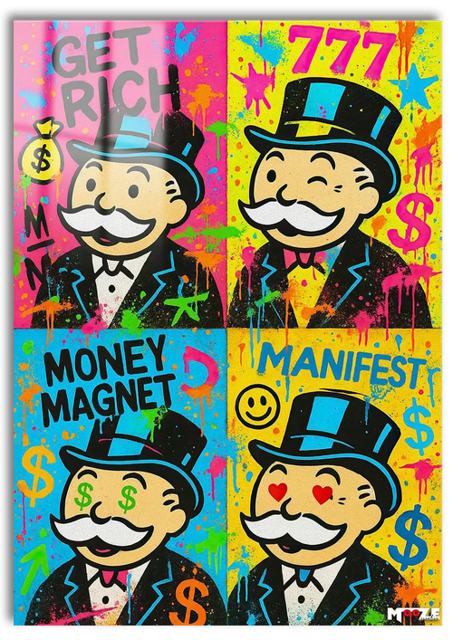 Servet Mıknatısı: Pop Art Seri