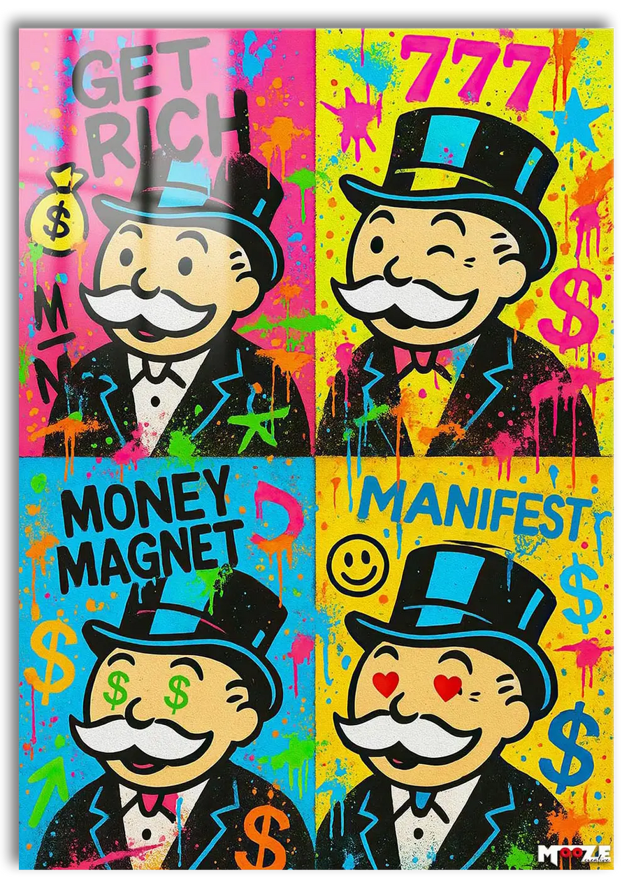 Servet Mıknatısı: Pop Art Seri