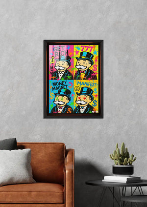 Servet Mıknatısı: Pop Art Seri