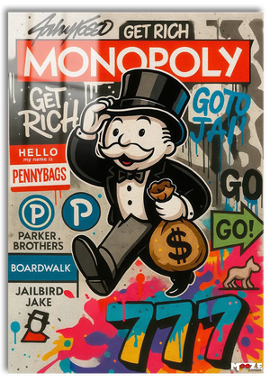 Servet Oyunu: Monopoly Pop Art
