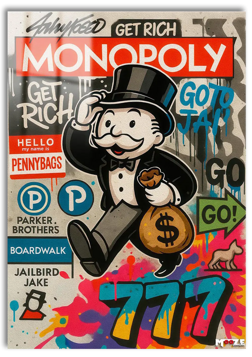 Servet Oyunu: Monopoly Pop Art