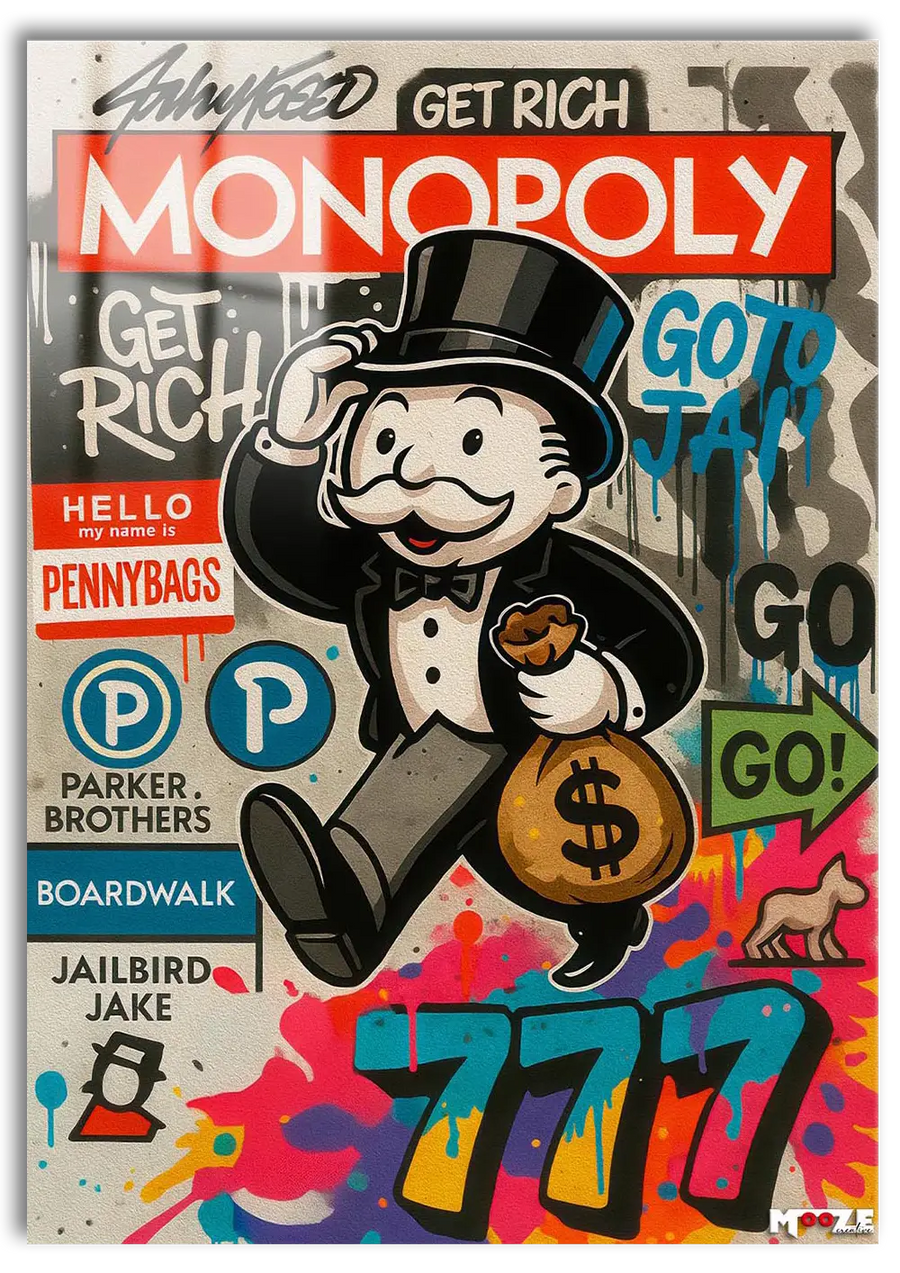 Servet Oyunu: Monopoly Pop Art