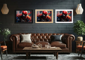 Sıçrayan Renkler: Spiderman Maskesi