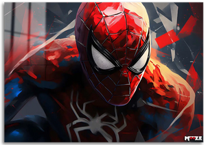 Sıçrayan Renkler: Spiderman Maskesi