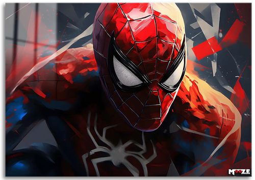 Sıçrayan Renkler: Spiderman Maskesi
