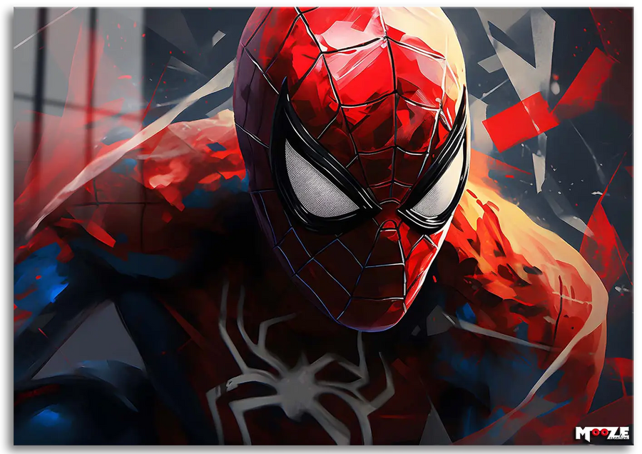 Sıçrayan Renkler: Spiderman Maskesi
