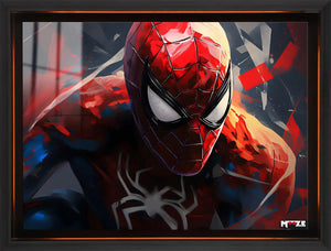 Sıçrayan Renkler: Spiderman Maskesi