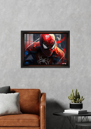 Sıçrayan Renkler: Spiderman Maskesi