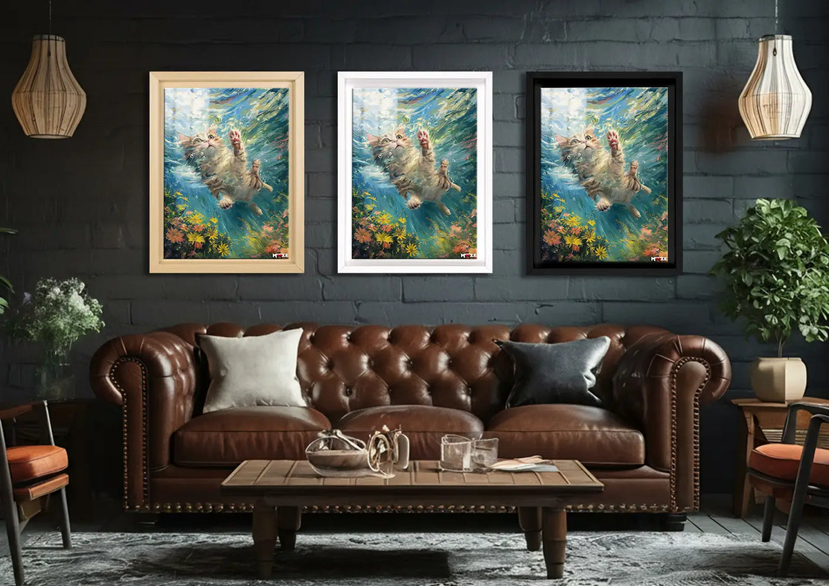 Sırtüstü Keyif: Yüzen Kedi