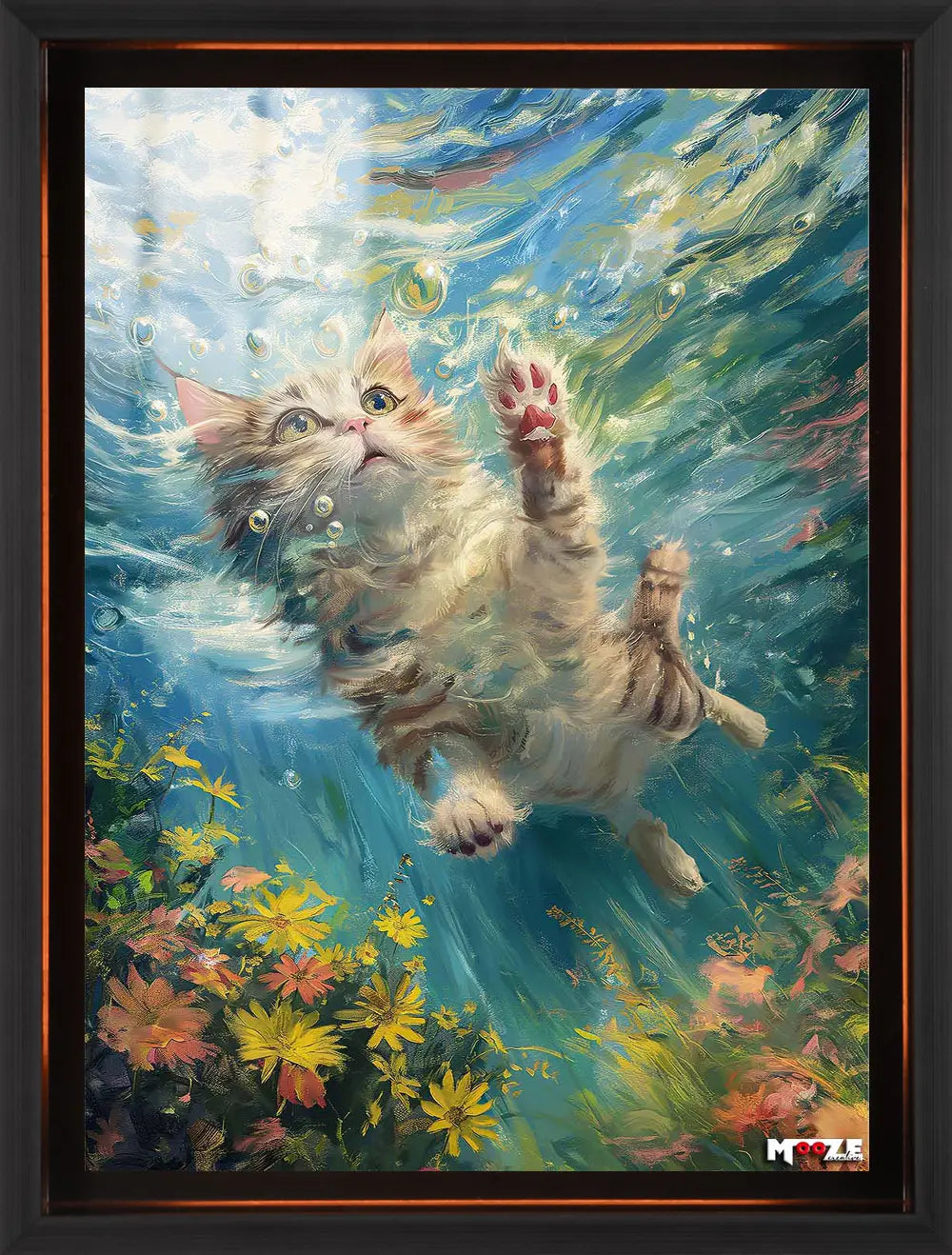 Sırtüstü Keyif: Yüzen Kedi