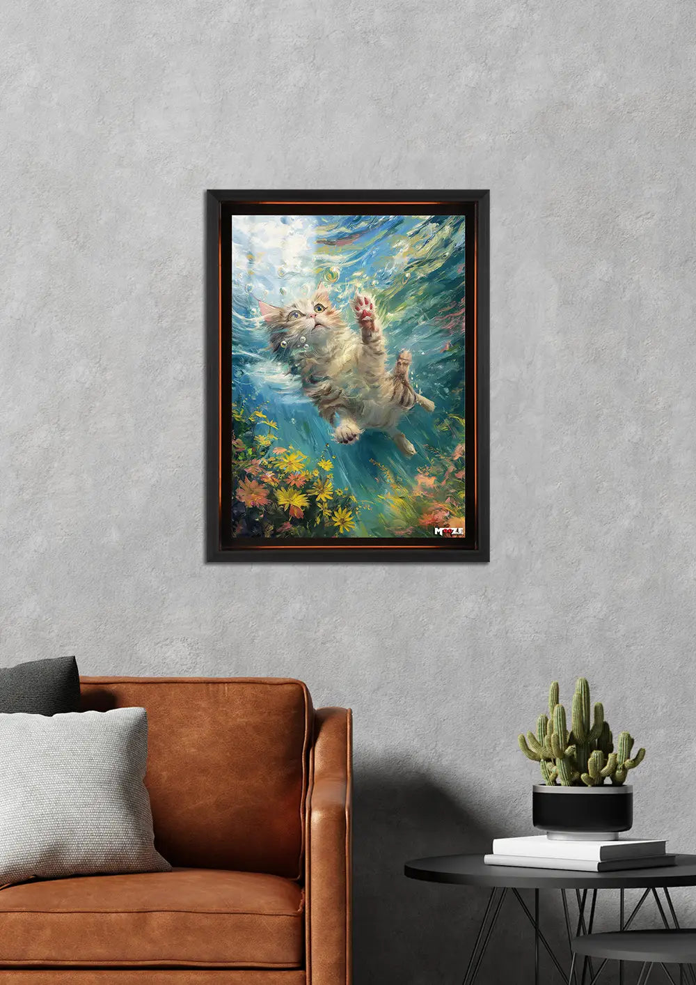 Sırtüstü Keyif: Yüzen Kedi