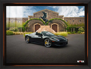Siyah Asalet: Ferrari 458 Spider