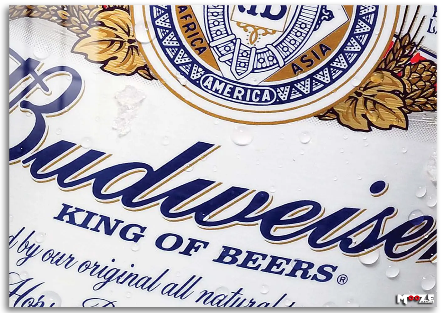 Soğuk Lezzet: Budweiser Etiketi Magnet