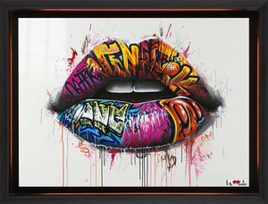 Sokak Öpücüğü: Graffiti Dudaklar