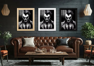 Stilize Kötülük: Siyah Beyaz Joker