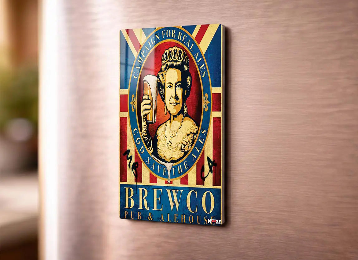 Taç ve Bira: Kraliyet Şakası Magnet