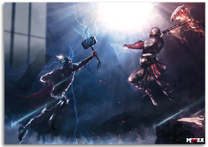 Tanrıların Çarpışması: Kratos vs Thor