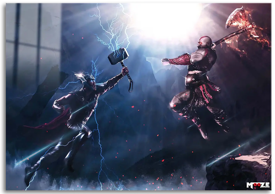 Tanrıların Çarpışması: Kratos vs Thor
