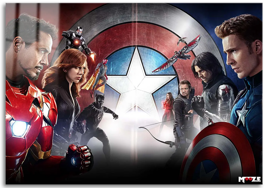 Tarafını Seç: Civil War Poster