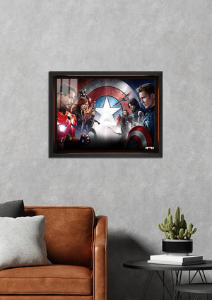 Tarafını Seç: Civil War Poster