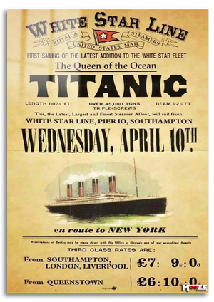 Tarihi Bilet: Titanic