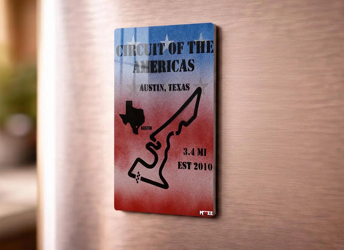 Teksas Yıldızı: COTA Pisti Magnet