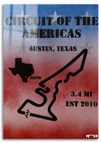 Teksas Yıldızı: COTA Pisti Magnet