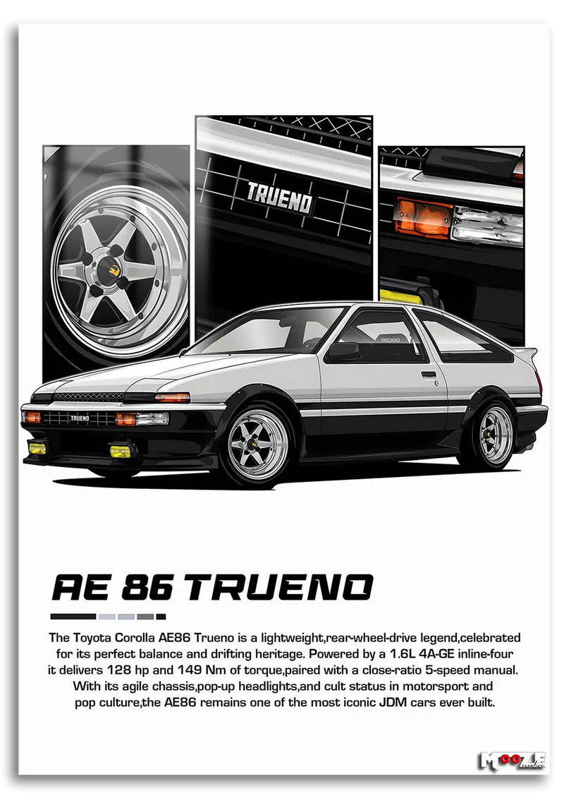 Tofu Teslimatı: AE86 Trueno – Mooze Creative