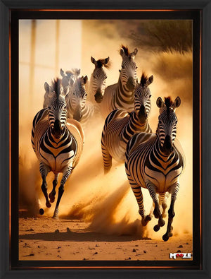 Tozlu Koşu: Zebra Sürüsü