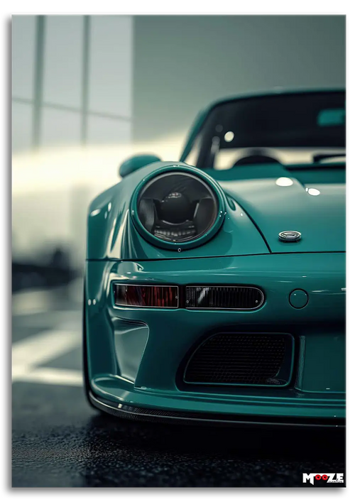 Turkuaz Genişlik: Modifiye Porsche