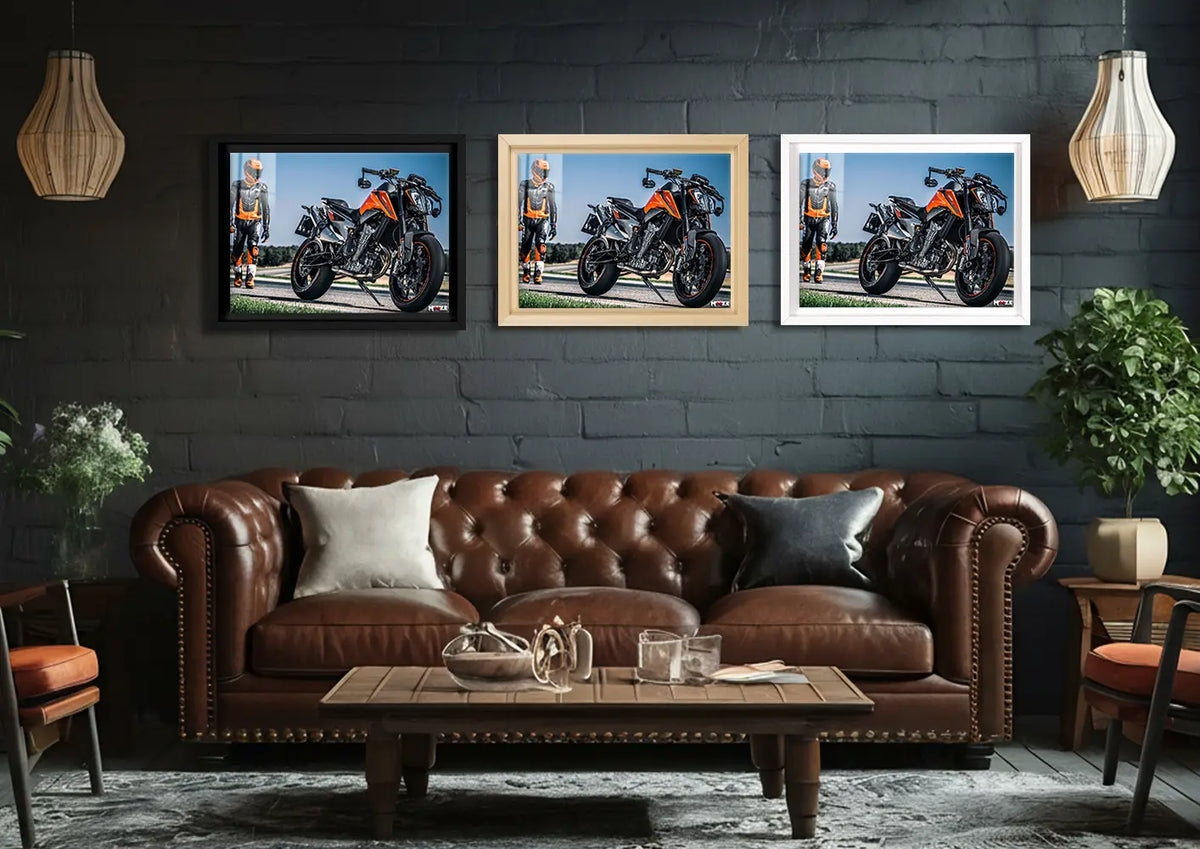 Turuncu Güç: KTM Duke Pisti