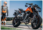 Turuncu Güç: KTM Duke Pisti