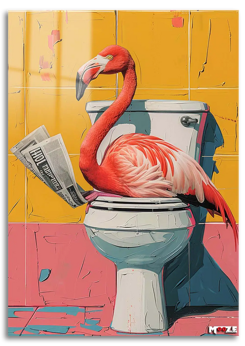 Tuvalet Keyfi: Flamingo