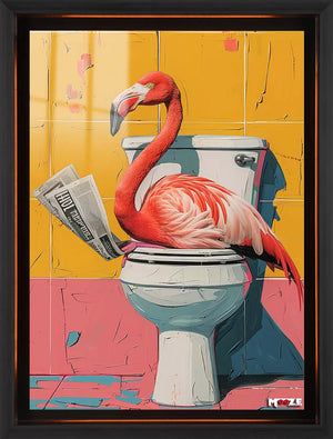 Tuvalet Keyfi: Flamingo