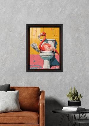 Tuvalet Keyfi: Flamingo