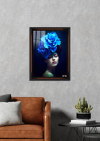 Üç Mavi Gül: Zarif Portre