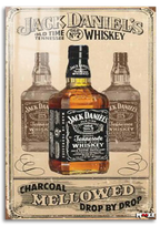 Viski Şişesi: Retro Kahverengi Magnet