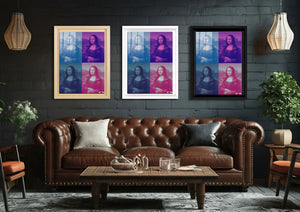 Warhol Etkisi: Dörtlü Mona Lisa