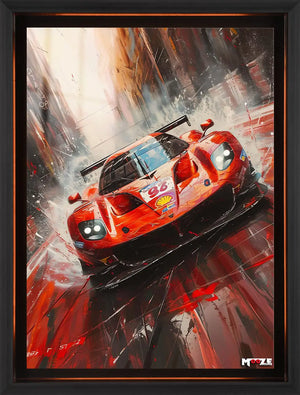 Yağlı Boya Hız: Ferrari GT