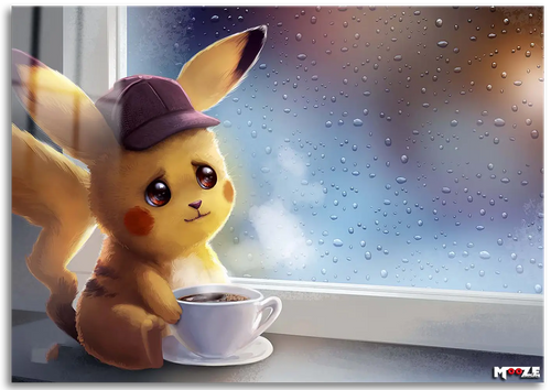 Yağmurlu Gün: Hüzünlü Pikachu
