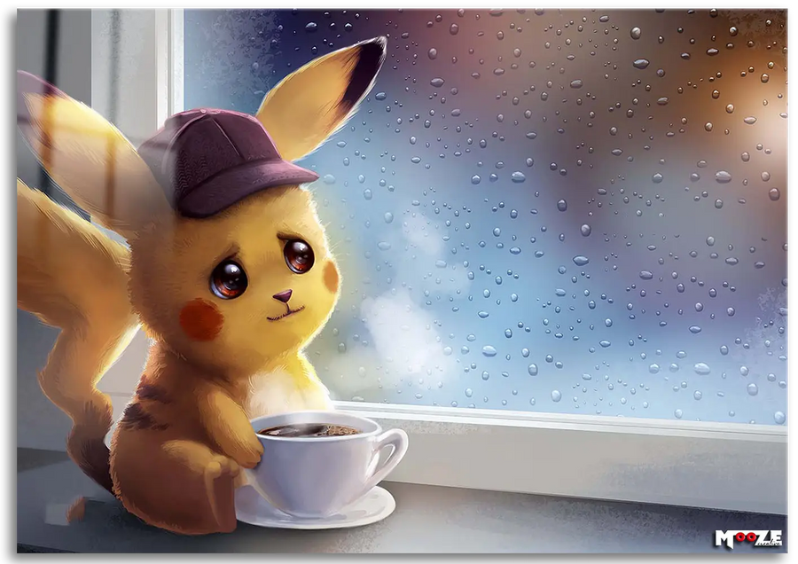 Yağmurlu Gün: Hüzünlü Pikachu