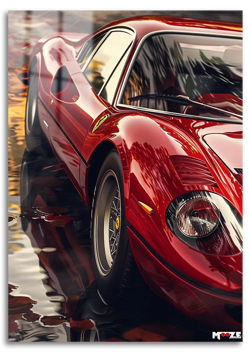 Yağmurlu Pist: Klasik Ferrari