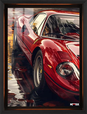 Yağmurlu Pist: Klasik Ferrari