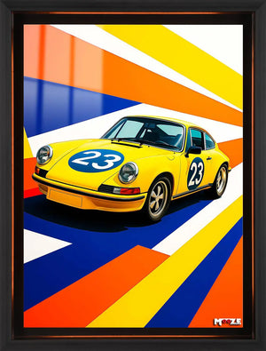 Yarış 23: Geometrik Porsche
