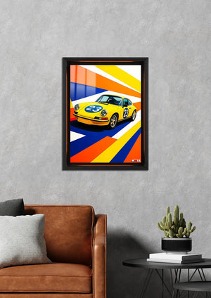 Yarış 23: Geometrik Porsche