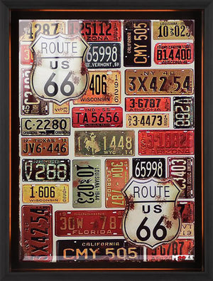Yol Hikayesi: Route 66 Plakaları